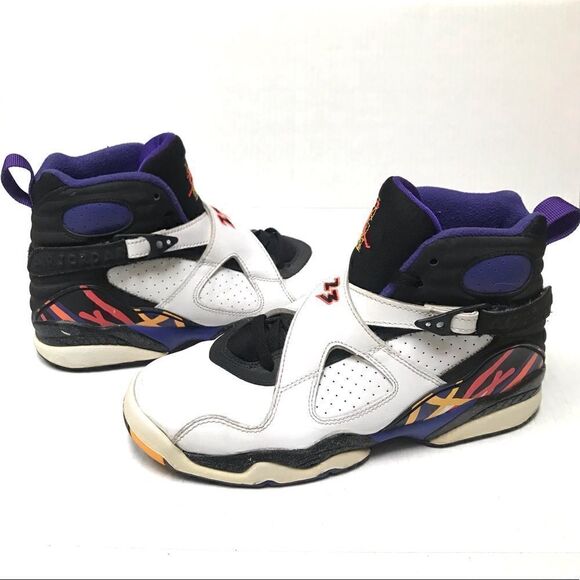 Jordan 8 Retro BG(G5) 3 Peat 7.5 W/6.5 Y - Picture 2 of 10